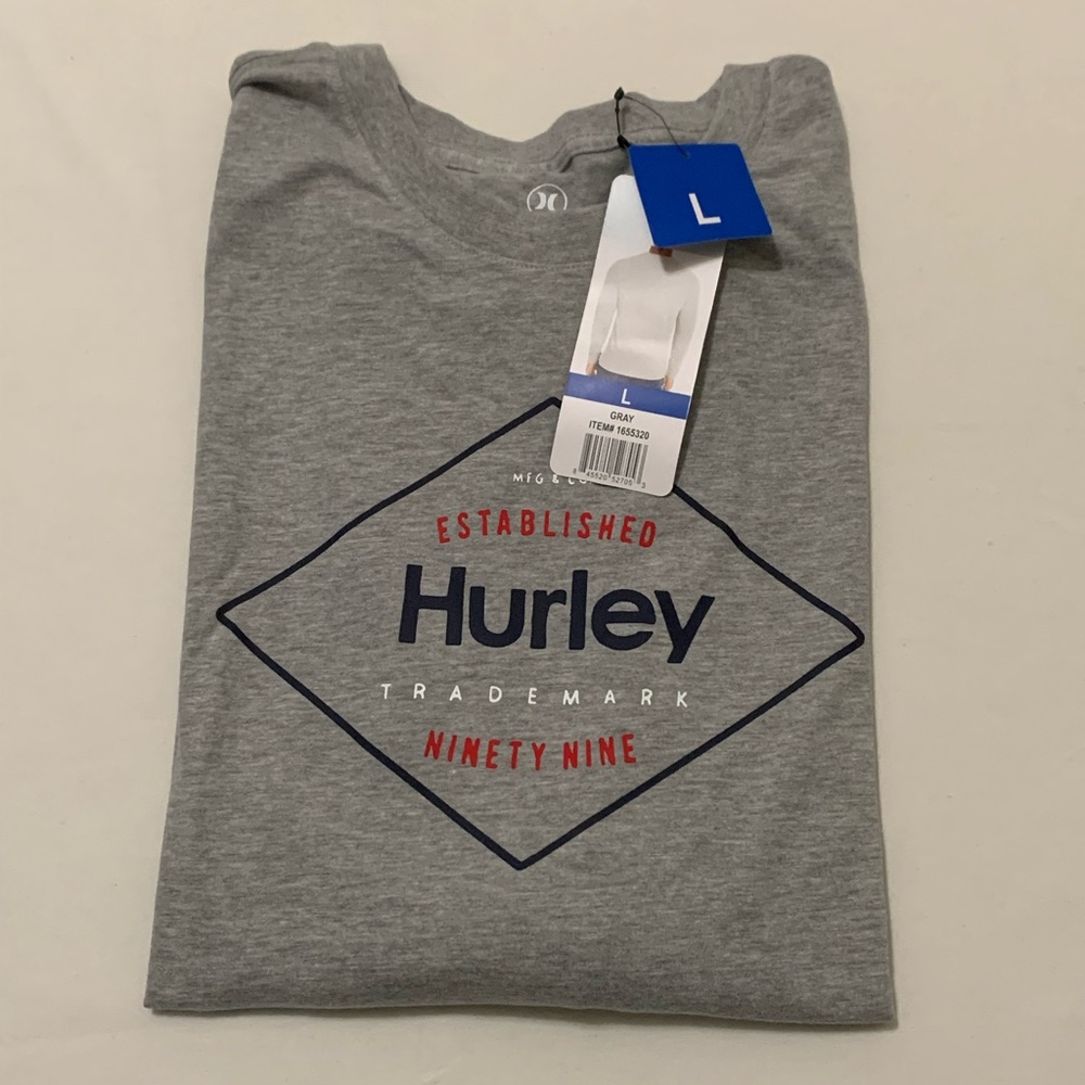 Mens Hurley Graphic Long Sleeve Shirt